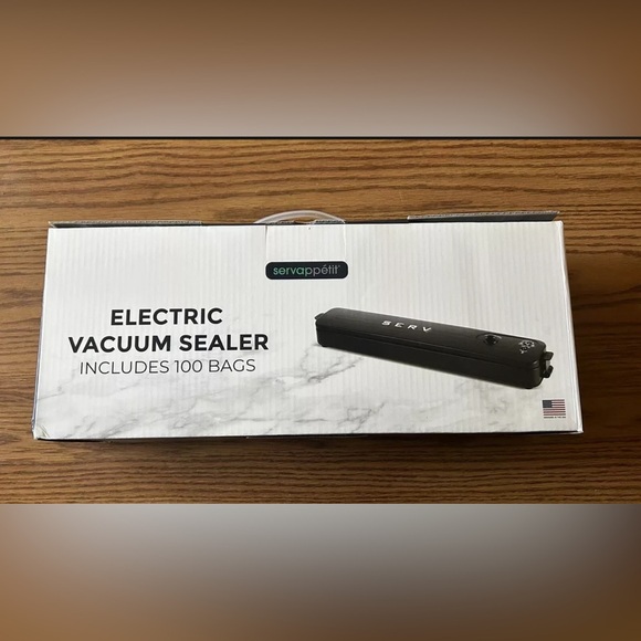 NEW Servappetit Kitchen Food Electric Vacuum Sealer Packaging System With Bags - Picture 2 of 3
